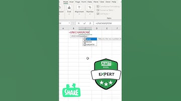 How To Use Unichar Formula In Excel #reels #reel
