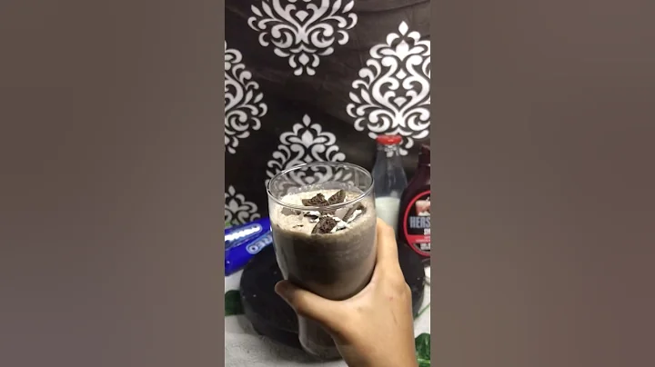 Oreo Milkshake Asmr cooking #shorts #food #asmr #asmrvideo #asmrfood #milkshake#recipe #shortvideo