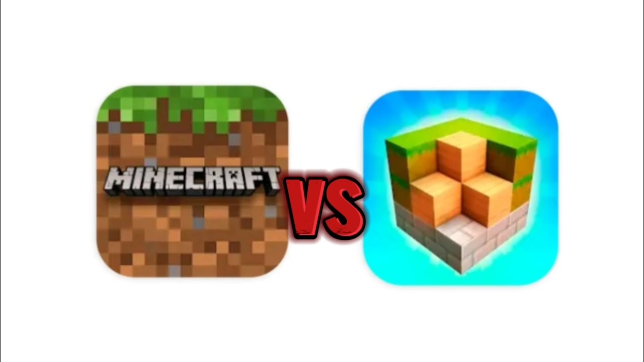 Minecraft vs block craft 3D YouTube