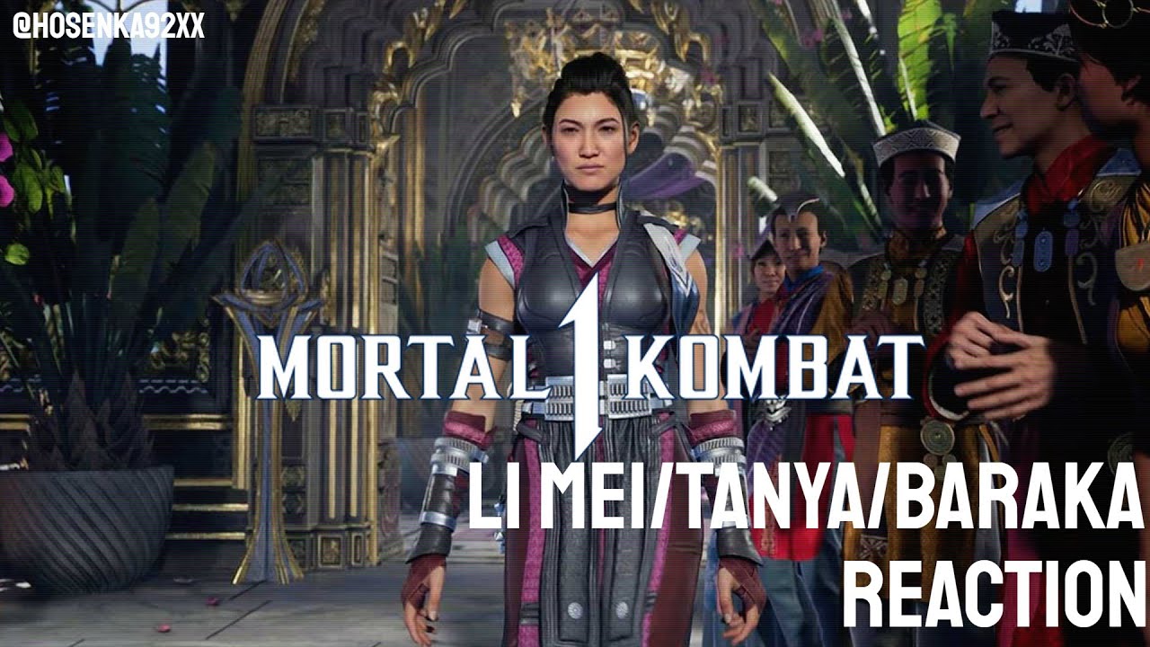 Li Mei, Tanya and Baraka revealed for Mortal Kombat 1 in new