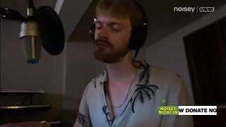 FINNEAS sings “Die Alone” live on Noisey Night In