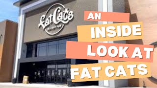 Inside Look at Fat Cats: Arcade & Mini Golf Adventures! #vlog #fatcats #arcade #minigolf
