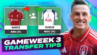 Download Lagu FPL TRANSFER TIPS | GAMEWEEK 3 | Fantasy Premier League Tips 2025/26 MP3 Download Lagu FPL TRANSFER TIPS | GAMEWEEK 3 | Fantasy Premier League Tips 2025/26 MP3