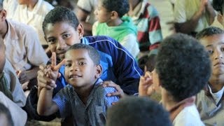 Fijian Kids Singing At Their School