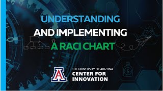 University of Arizona Center for Innovation | RACI Chart screenshot 2