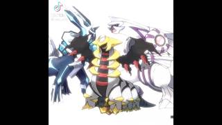 THE CREATION TRIO ☠️ #dialga #giratina #palkia