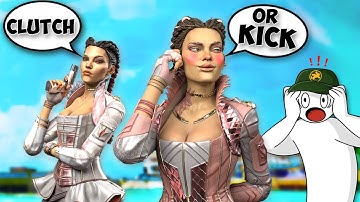 WHEN "Cau7ioN" PLAYS APEX WITH 2 LATINAS.. (Apex Legends)