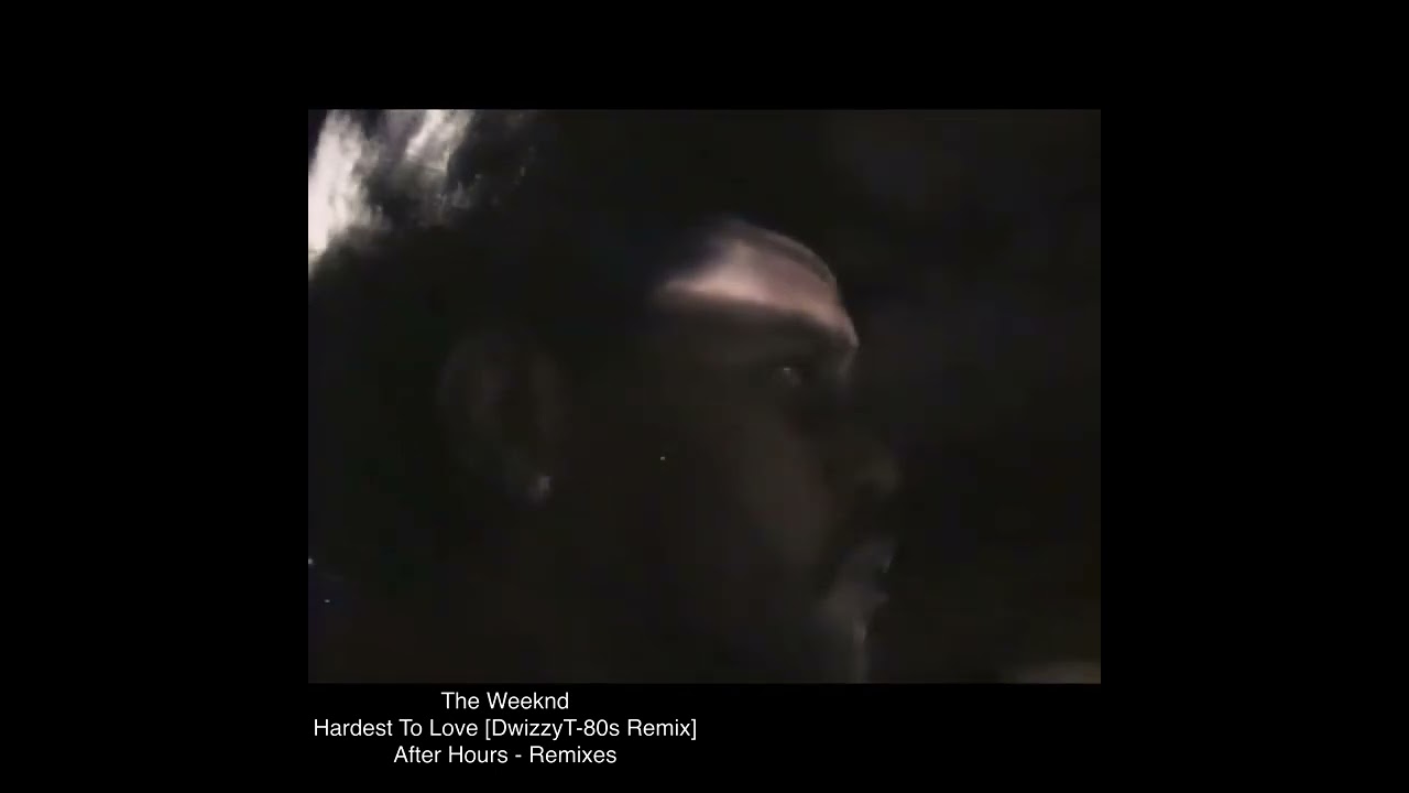 The Weeknd - Hardest To Love [DwizzyT - 80s Remix]