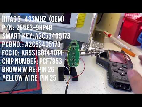 UNLOCK NISSAN SMART KEYS (REMOTE  RENEW  VVDI KEY TOOL)