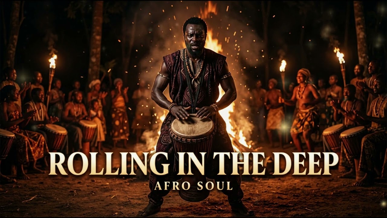 African warmth meets Adele's pain | Rolling in the Deep Afro Soul remix