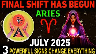 Aries ♈ FINAL Divine Shift Is HERE! 💥 3 Powerful Signs Your Life Is About to Change Forever 🌌✨