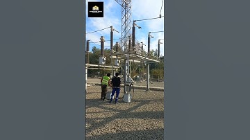 Isolator Operation at Substation #shorts