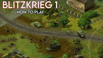BLITZKRIEG 1 HOW TO PLAY- STRATEGY GAME