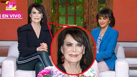 Maribel Guardia se presenta en Ventaneando sin maq...
