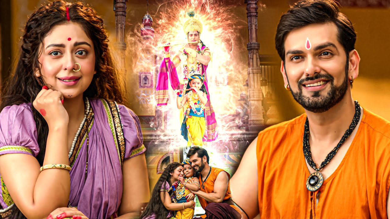 नन्द जी को दिखाई दिया बाल कृष्ण का दिव्या रूप || यशोमती मईया के नंदलाला || Shree Krishan Leela