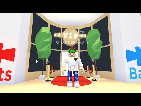 The Vip Room In Adopt Me On Roblox Youtube - roblox adopt me vip