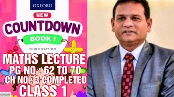 COUNTDOWN BOOK 5, CLASS 5, PG NO : 62 TO 70, CH NO 3 COMPLETED SOLVED QUESTIONS. (CAL PAK).