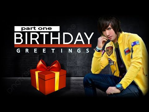 MY BIRTHDAY GREETINGS! 🎂