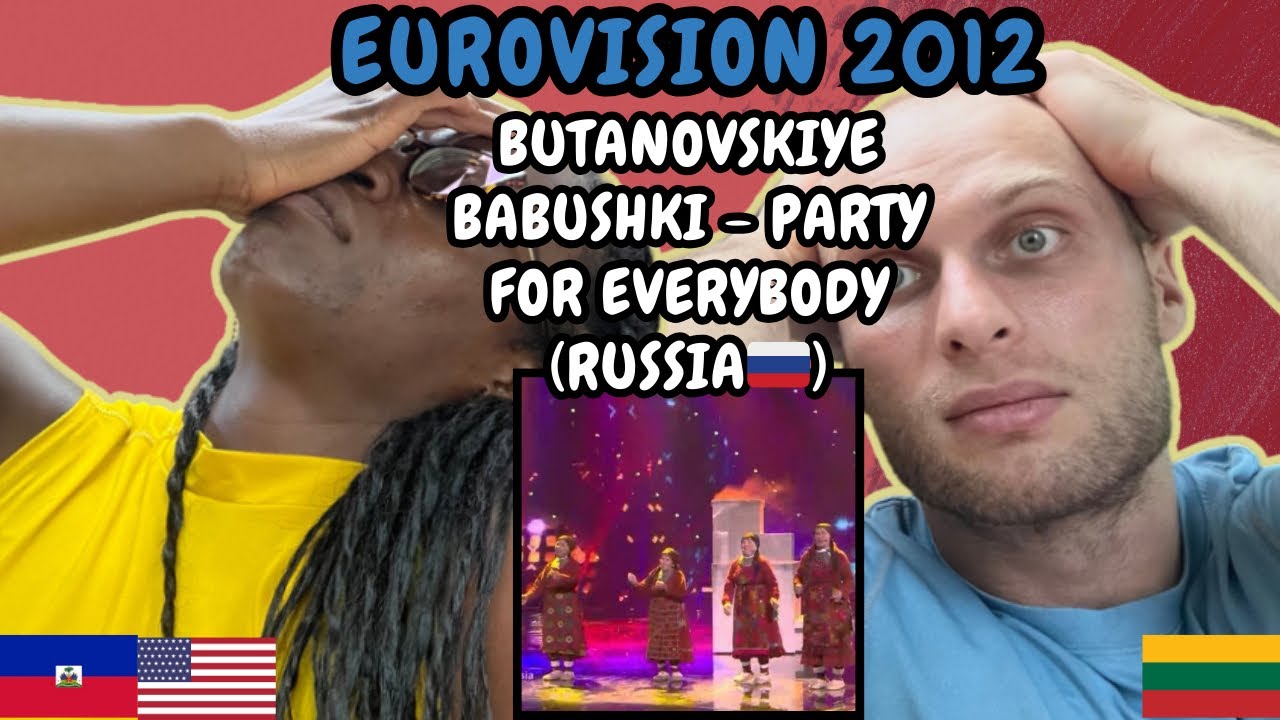 REACTION TO Buranovskiye Babushki - Party For Everybody (Russia 🇷🇺 Eurovision 2012)