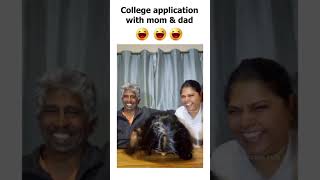College Application  W Mom U0026 Dad funny laugh