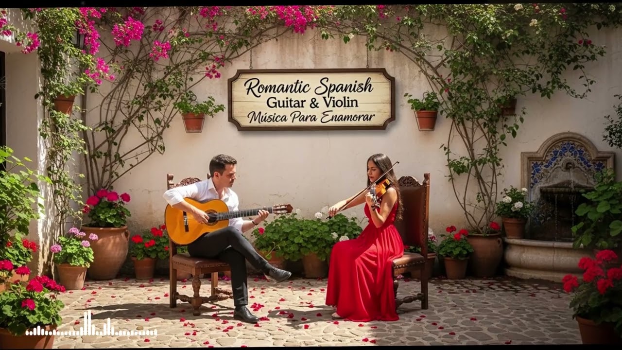 Boleros Instrumentales – Guitarra & Violín Para Relajación y Paz