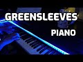 Greensleeves - Piano Version with Backing track.