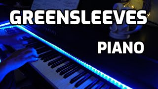 Greensleeves - Piano Version with Backing track.