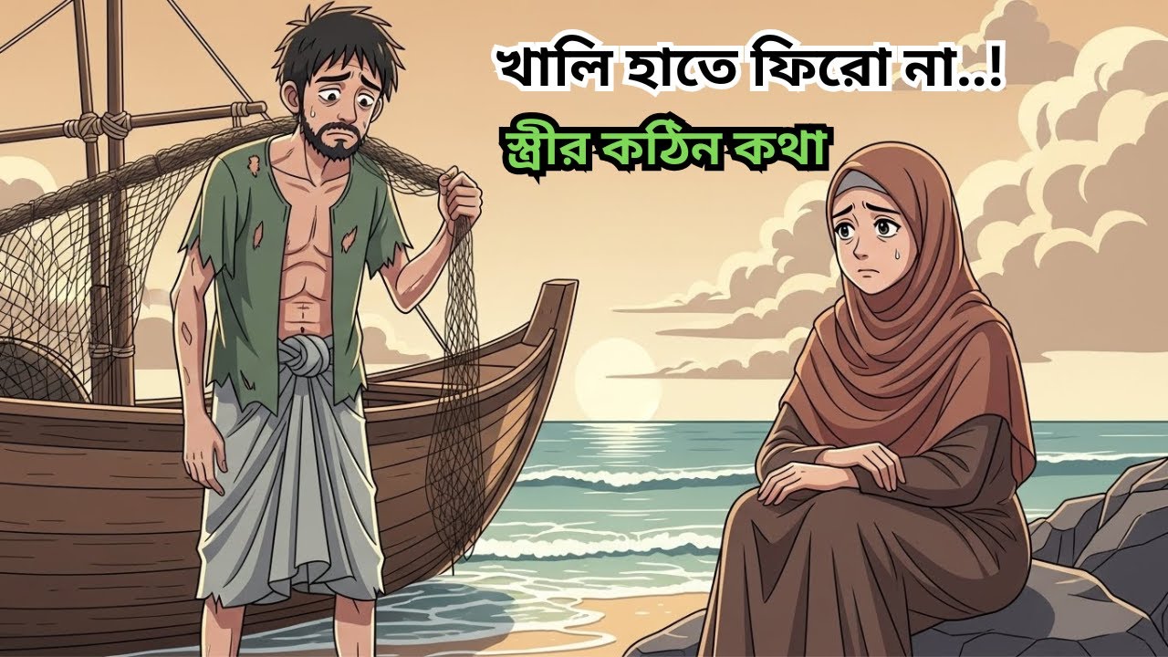 স্ত্রী: খালি হাতে ফিরলে আর বাড়ি ফিরো না! আল্লাহ যেভাবে জেলের ভাগ্যে বদলালেন