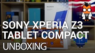 Sony Xperia Z3 Tablet Compact Unboxing English