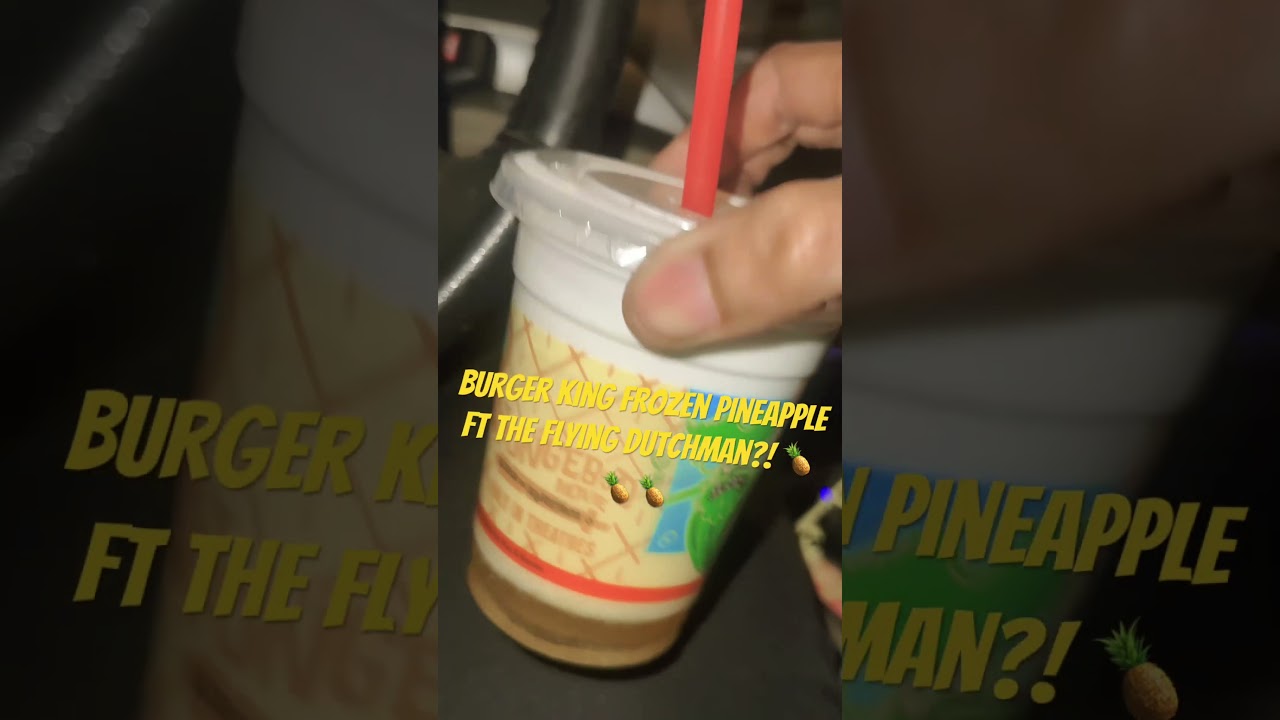 Бургер Кинг, Губка Боб, Замороженный ананасовый коктейль?!? С участием Летучего Голландца 🍍🔥🍍