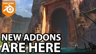 New Blender Addons & Updates You Probably Missed!