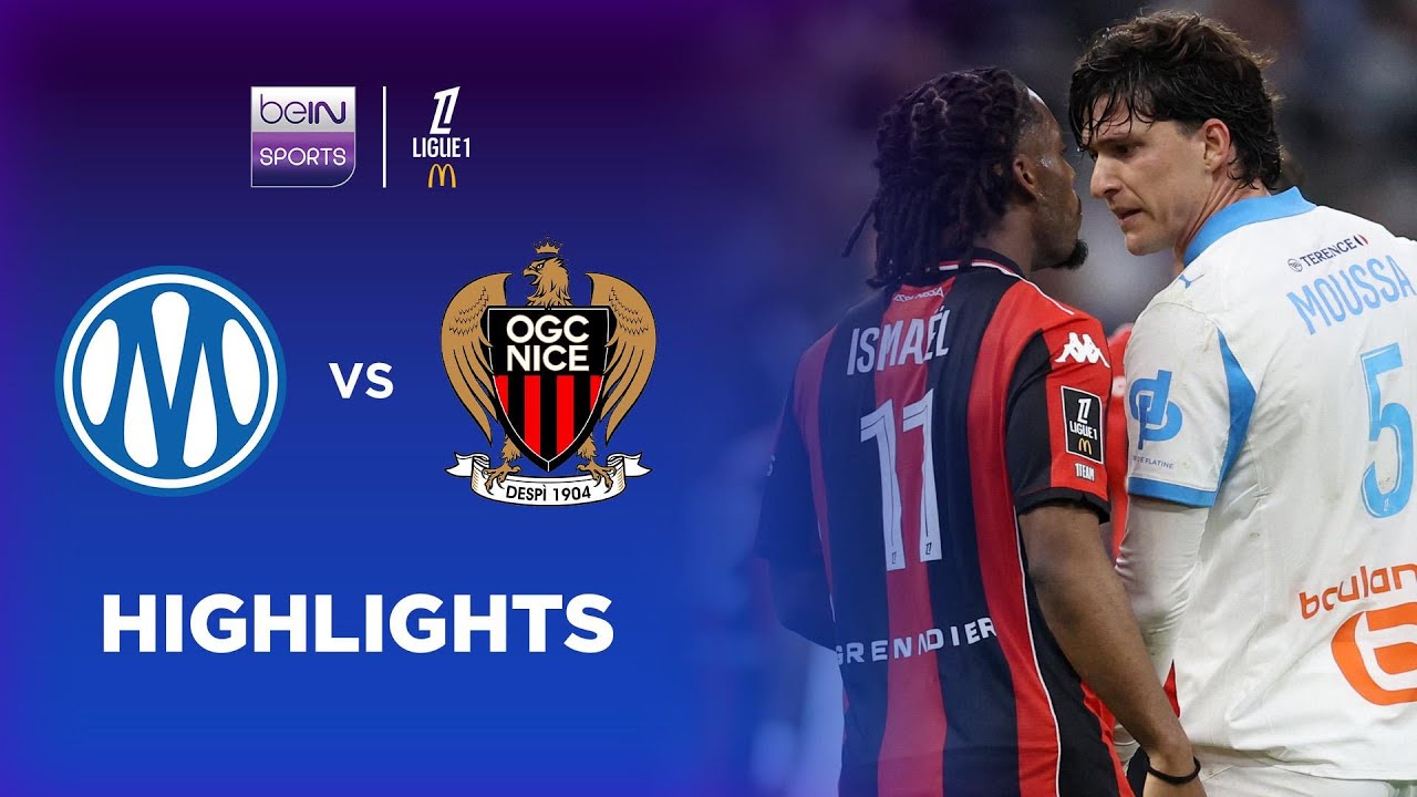 Marseille 1-1 Nice | Ligue 1 25/26 Match Highlights