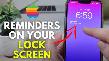 How To Put Reminders Widget On iPhone Lock Screen