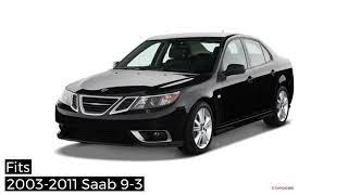 2003-2011 Saab 9-3 w/ 4cyln Sport Sedan Combi Power Steering Pump Assembly - Genuine OEM - 12842028