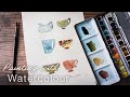 Watercolour and Pen | Illustration Style Cups and Bowls