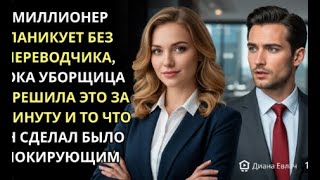 видео: Миллионер не мог понять ни слова — пока уборщица вдруг не заговорила на идеальном английском! картинка: Миллионер не мог понять ни слова — пока уборщица вдруг не заговорила на идеальном английском!