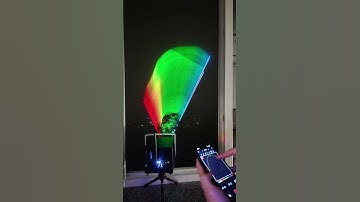 Unbelievable! What is happening!😲 #lasercube #shorts #rainbow