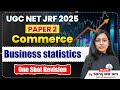 UGC NET JRF 2025 | Commerce Paper 2 | Business Statistics One Shot Revision | Saroj Mam | Vision JRF