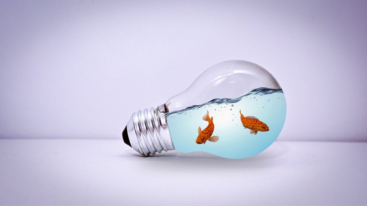 Water Splash in Bulb Manipulation Tutorial || Water Bulb Manipulation