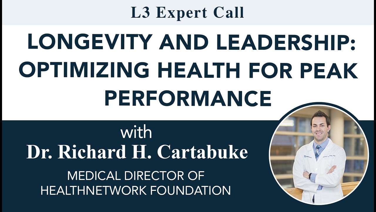 Longevity and Leadership: Optimizing Health for Peak Performance