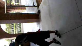 Bonez shuffling at school
