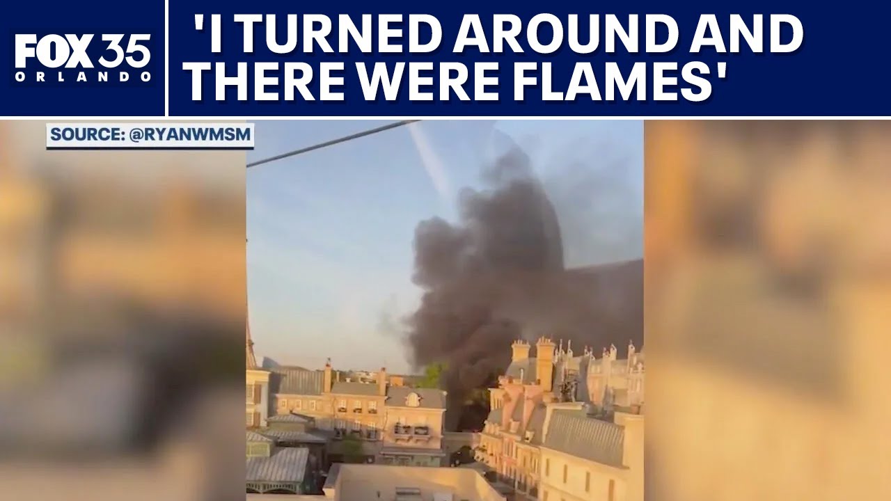 Disney World evacuated after EPCOT fire: 'I turned around and there ...