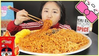 10X SPICY NUCLEAR FIRE MINI NOODLE CHALLENGE!! l GIVEAWAY 10X SPICY NUCLEAR FIRE MINI NOODLE CHALLENGE!! l GIVEAWAY