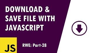 Download file from server and save as text file using javascript | Bangla Tutorials