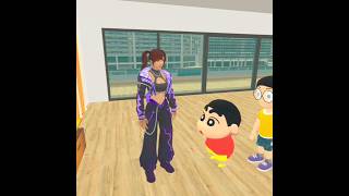 😂Indian Theft Auto Simulator😂#shinchan #nobita