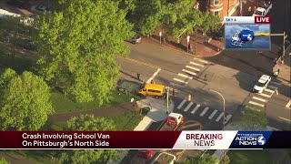 North Side school van crash