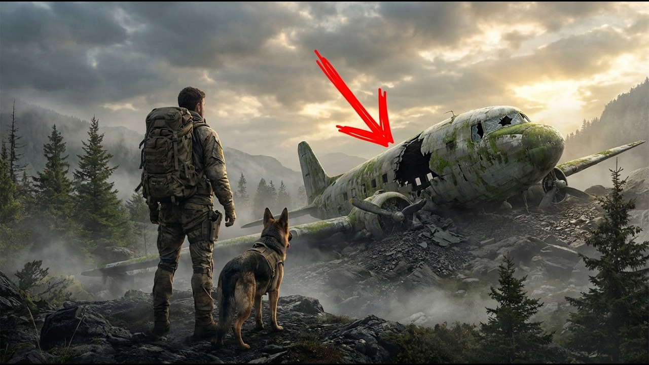 Veteran and His Dog Found a Crashed Plane in the Mountains — A Voice Called Back