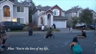 Abee's surprise marriage proposal to Denise on July 4th, 2012