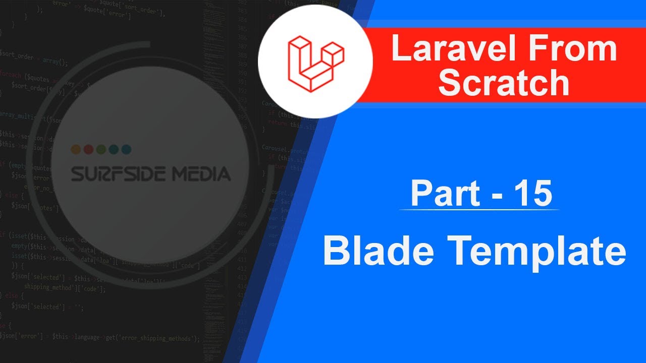 Laravel 6.2 Tutorial - Blade Templates - YouTube