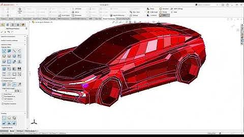 Modeling a HMNP Z300 Car using the Power Surfacing add-in for SOLIDWORKS®